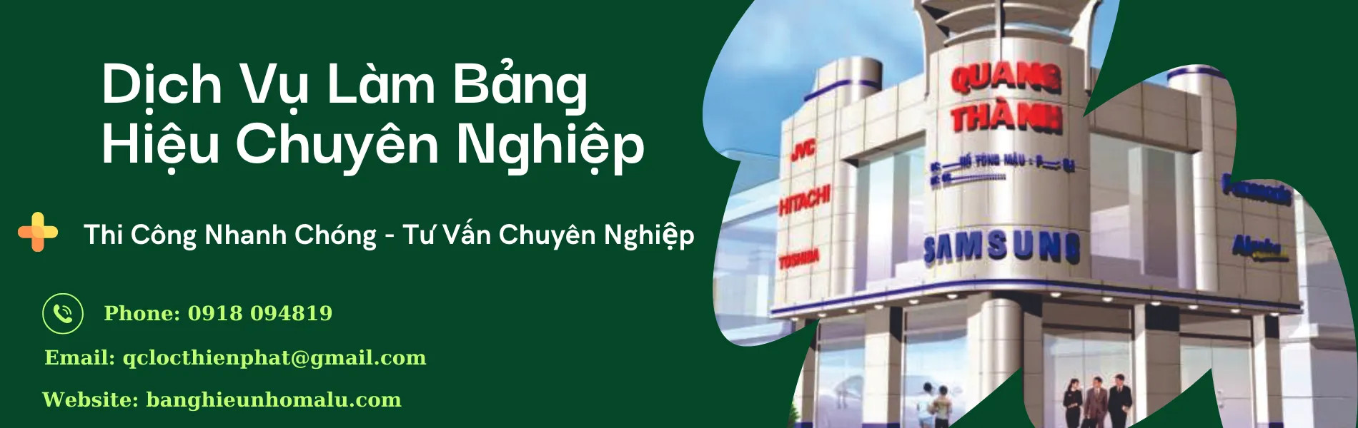 Bảng hiệu alu chữ nổi 2024