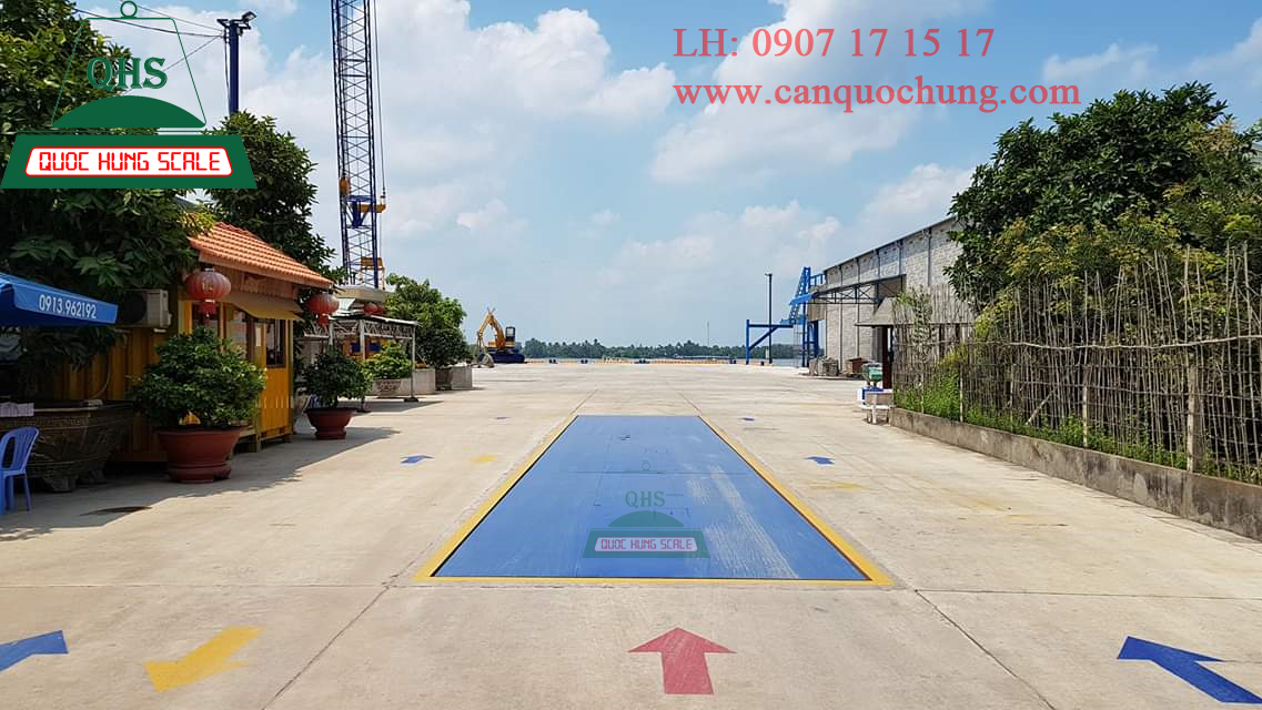 Cân xe tải loại chìm hình 1 Cân xe tải loại chìm hình 1
