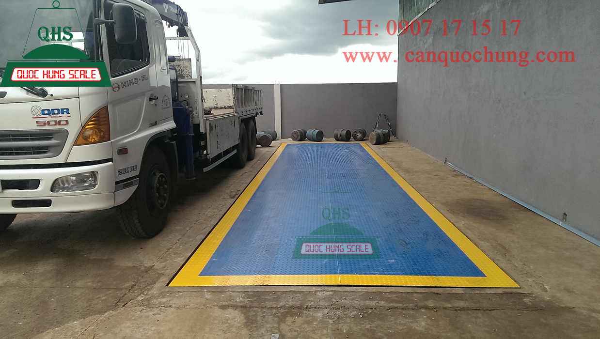 Cân xe tải loại chìm hình 2 Cân xe tải loại chìm hình 2
