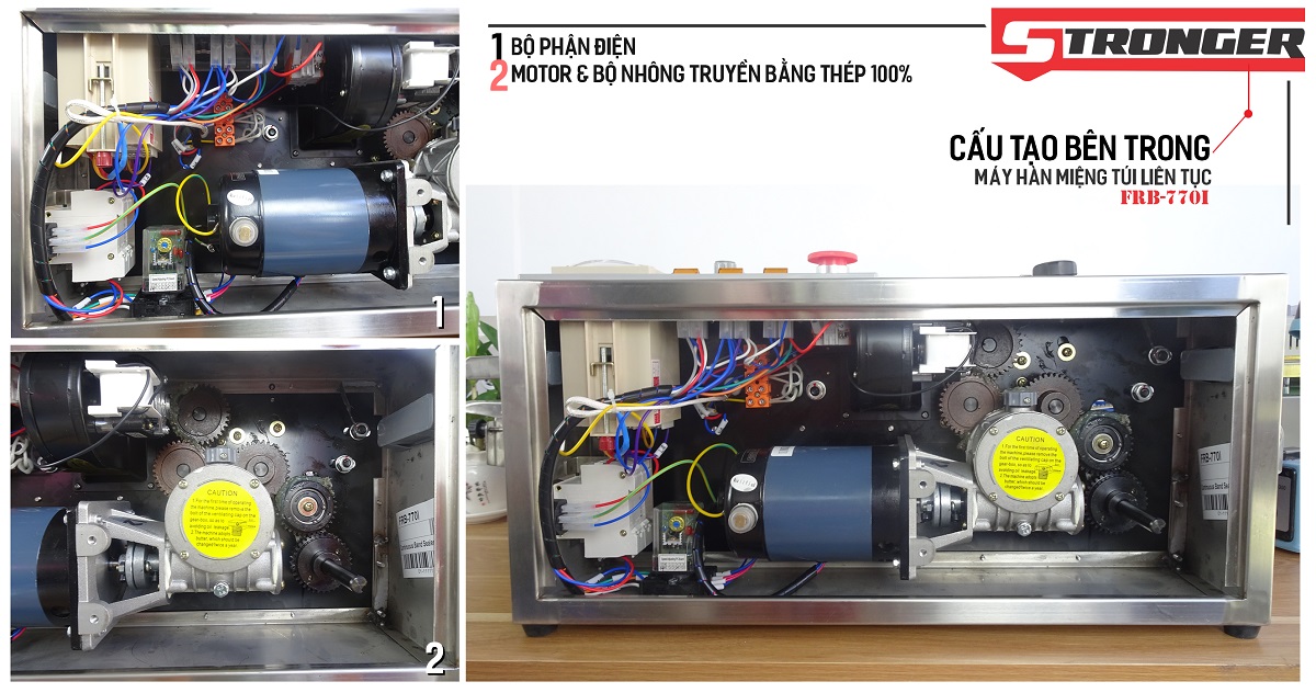 Bộ truyền động của máy hàn miệng túi liên tục loại tốt FRB-770I Bộ truyền động của máy hàn miệng túi liên tục loại tốt FRB-770I