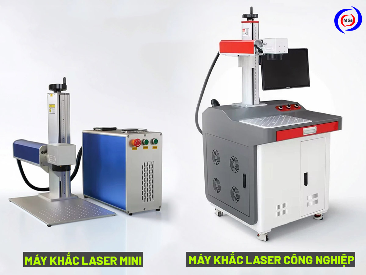 Máy khắc laser mini và máy khắc laser công nghiệp Máy khắc laser mini và máy khắc laser công nghiệp