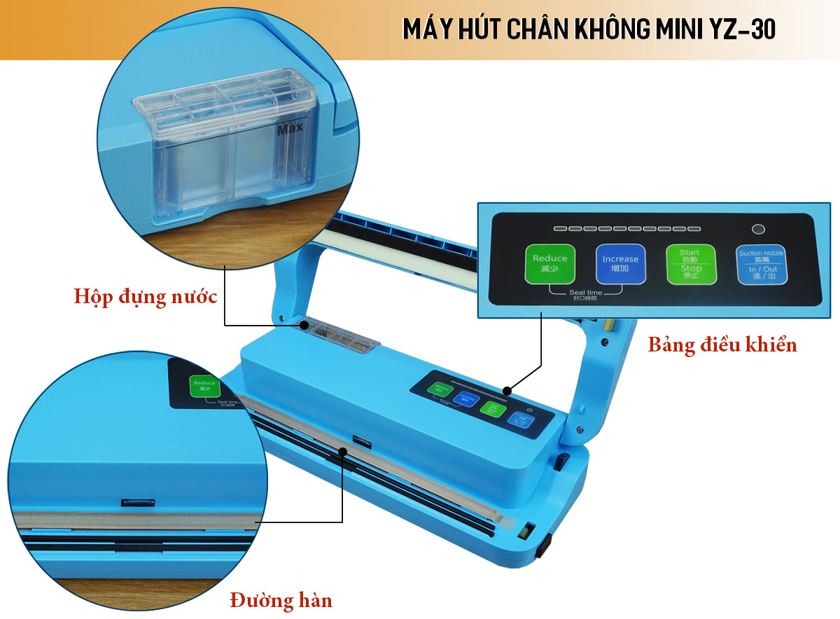 YZ-30 hút được thực phẩm chứa nước YZ-30 hút được thực phẩm chứa nước