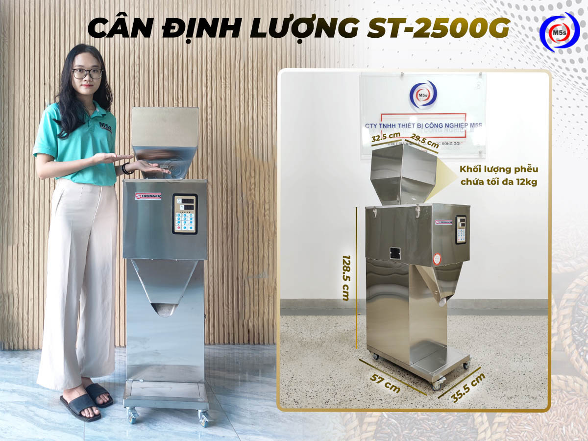 Cân định lượng 2500g Stronger tại kho M5s Cân định lượng 2500g Stronger tại kho M5s
