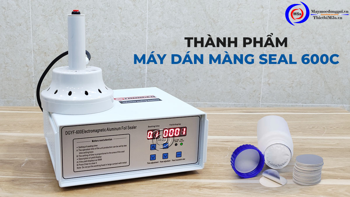 Thành phẩm máy dán màng seal 600c Thành phẩm máy dán màng seal 600c