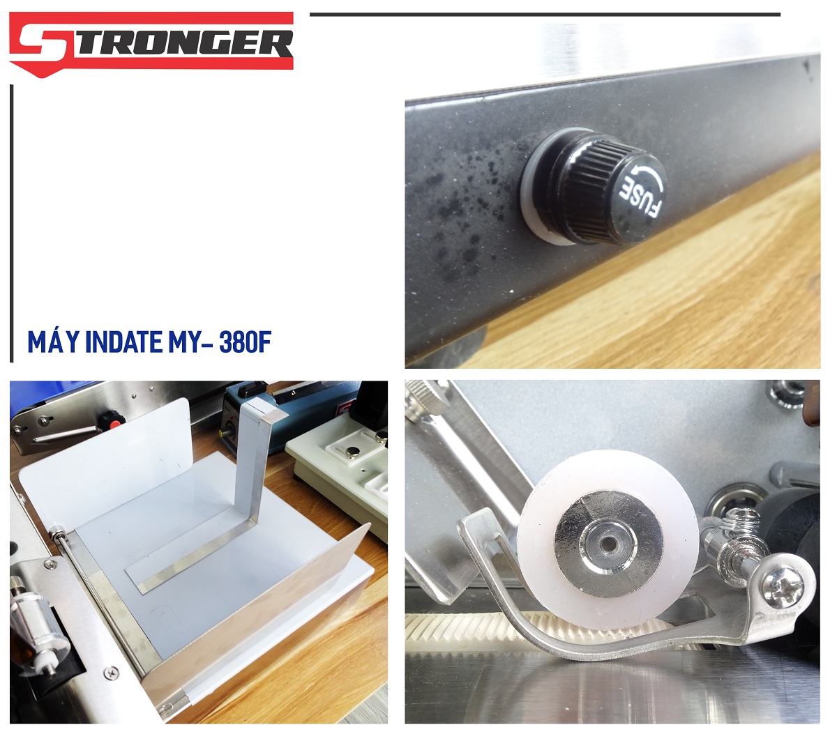 máy in date Máy in date tem nhãn tự động STRONGER MY-380F