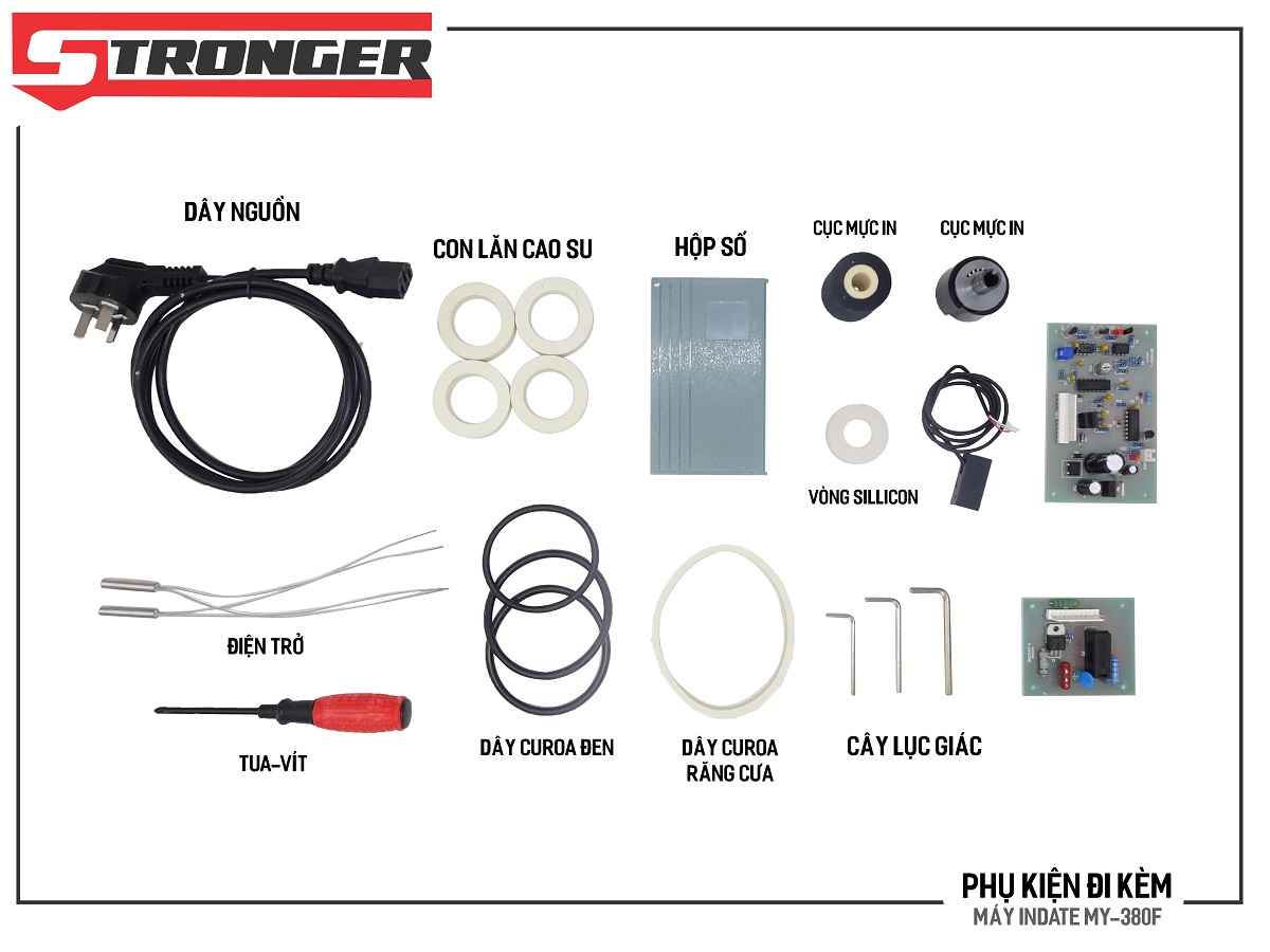máy in date Máy in date tem nhãn tự động STRONGER MY-380F