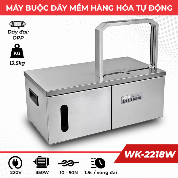 Máy cột dây mềm hàng hóa tự động WK-2218W Máy cột dây mềm hàng hóa tự động WK-2218W