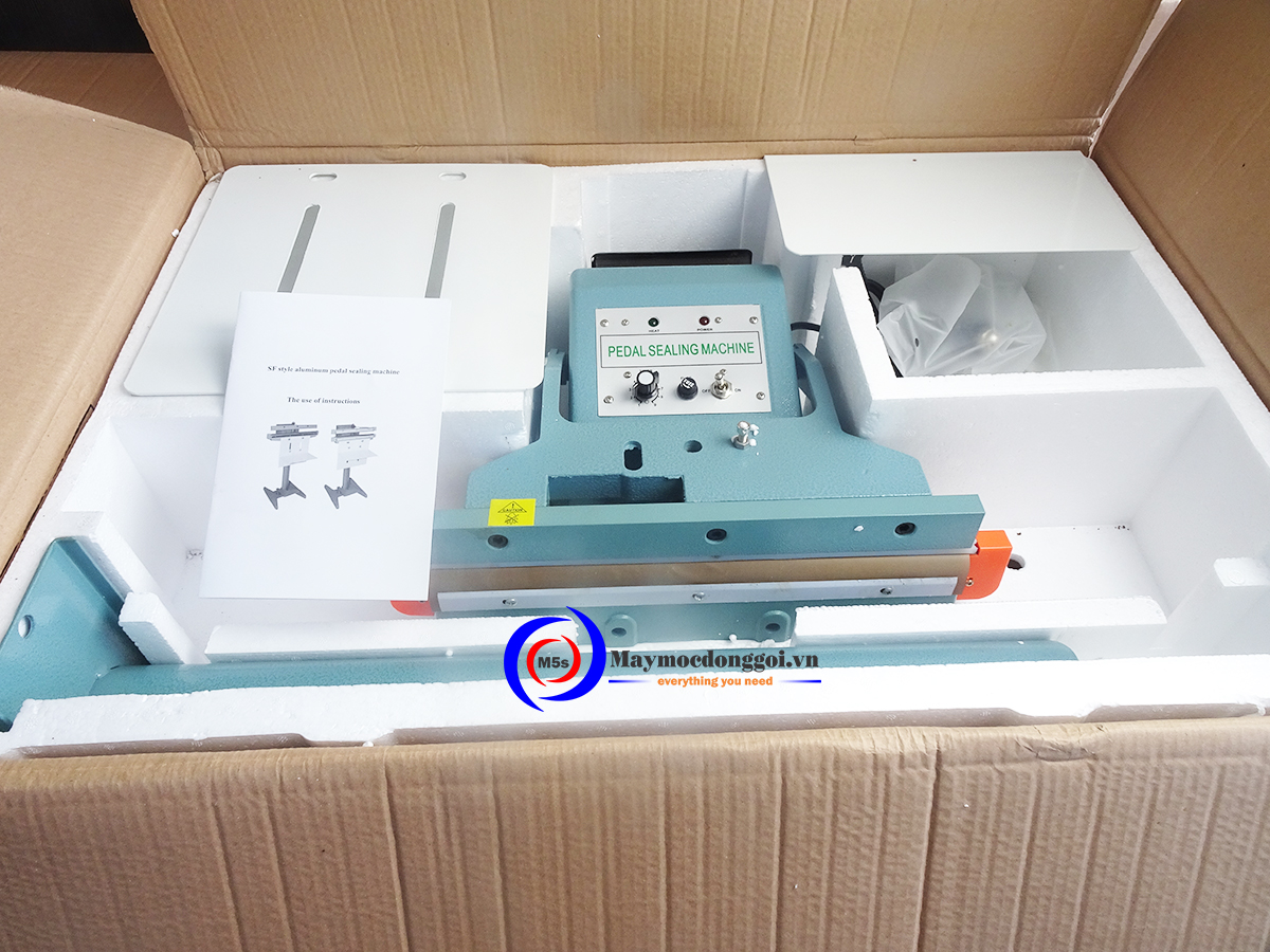 Máy hàn miệng túi dập chân F-450 Máy hàn miệng túi dập chân F-450