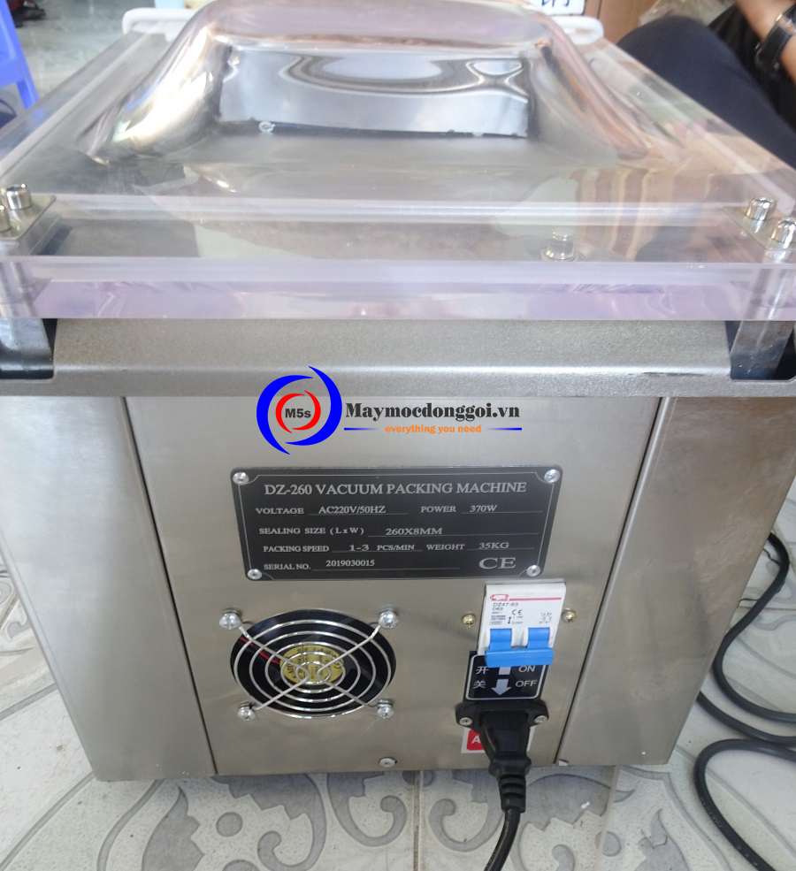 máy hút chân không Máy hút chân không công nghiệp DZ-260 370W