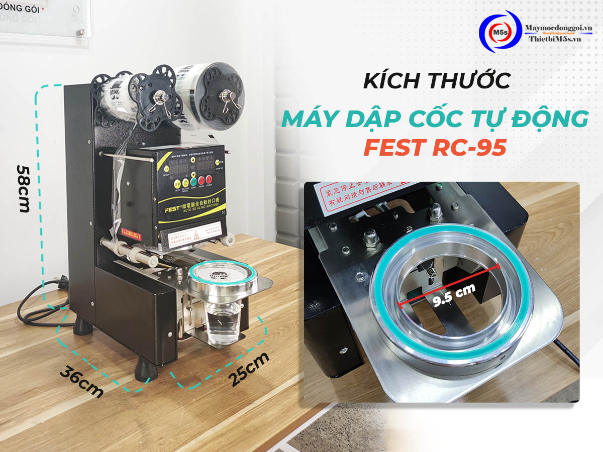 Fest RC995 vs RC95 - Nên Chọn Máy Dập Nắp Nào Cho Quán Của Bạn?