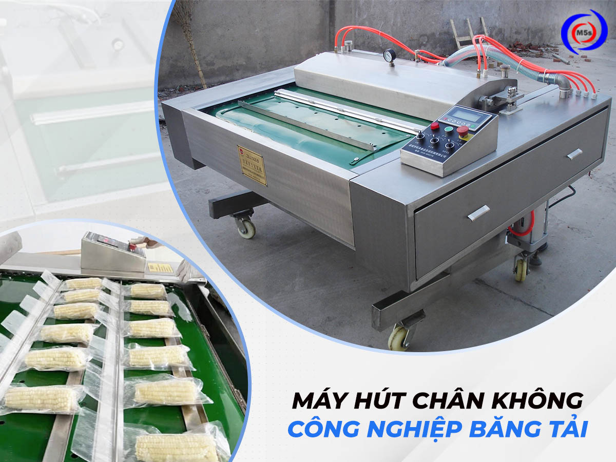 Máy hút chân không công nghiệp băng tải Máy hút chân không công nghiệp băng tải