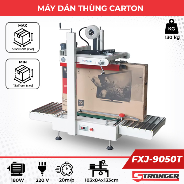 Máy dán thùng carton FXJ-9050T Máy dán thùng carton FXJ-9050T