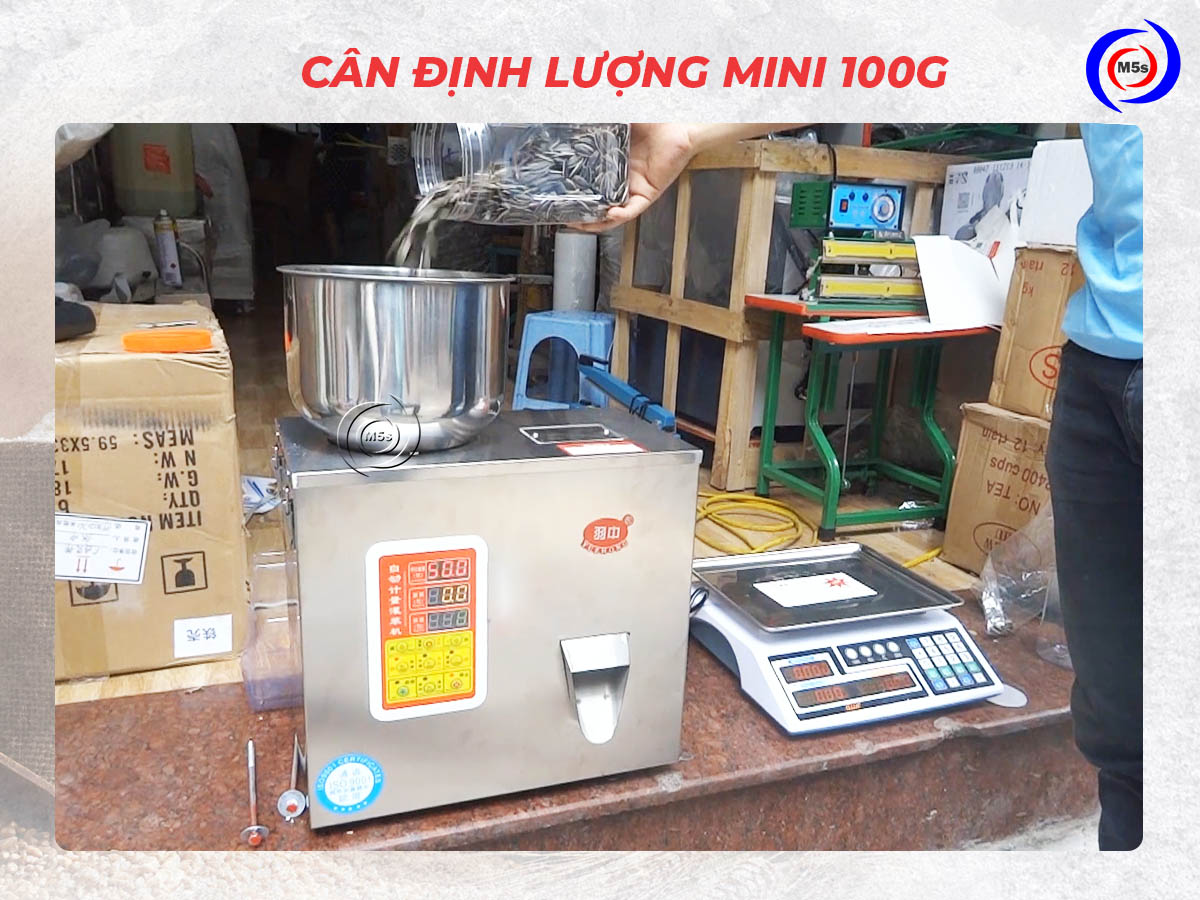 Máy cân định lượng mini 100g Máy cân định lượng mini 100g