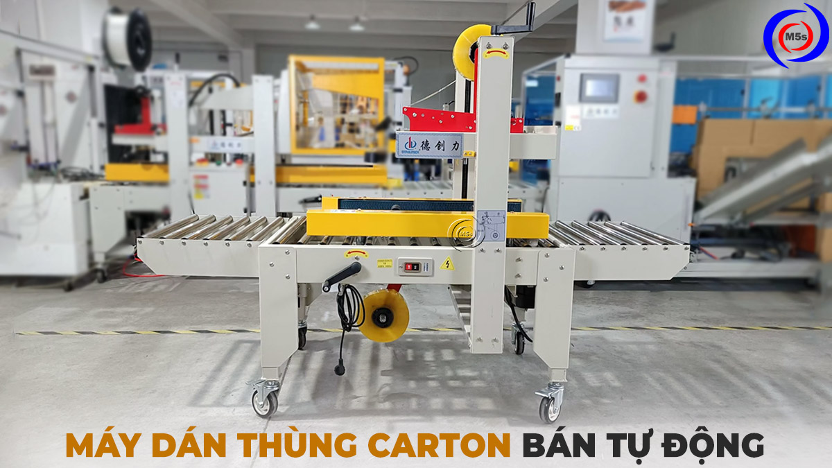 máy dán thùng carton bán tự động máy dán thùng carton bán tự động