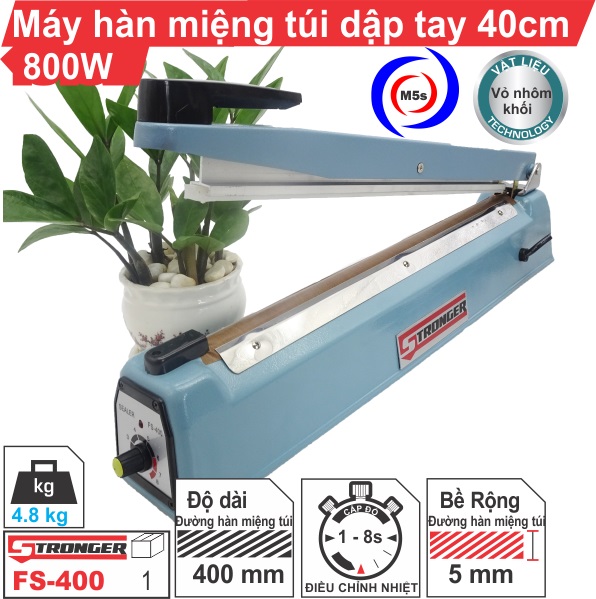 Máy ép bịch mini Stronger FS-400 Máy ép bịch mini Stronger FS-400