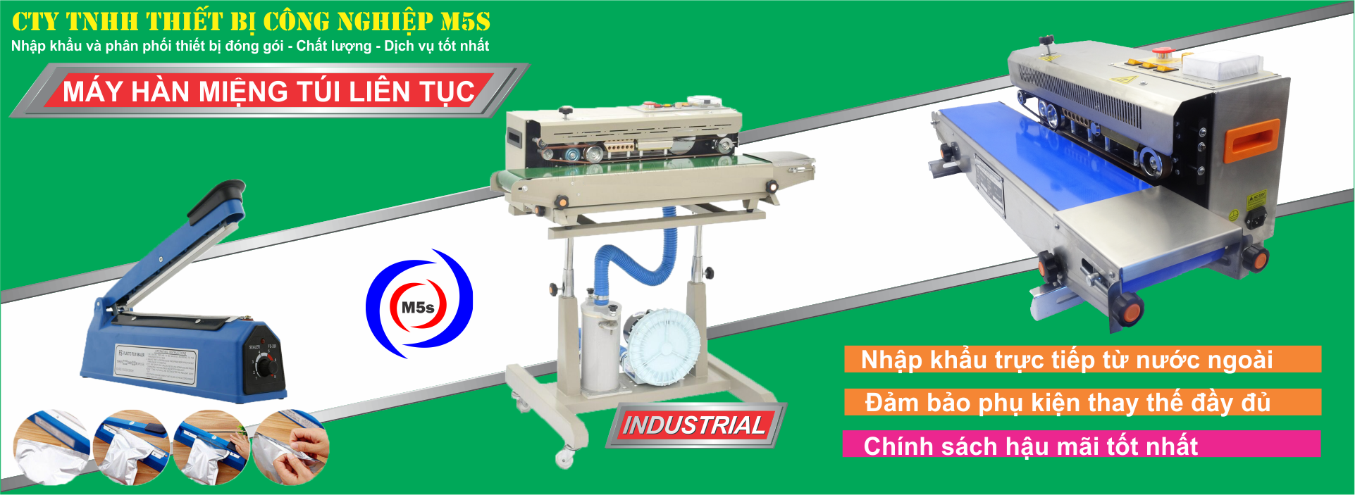 Máy hàn miệng túi Máy hàn miệng túi