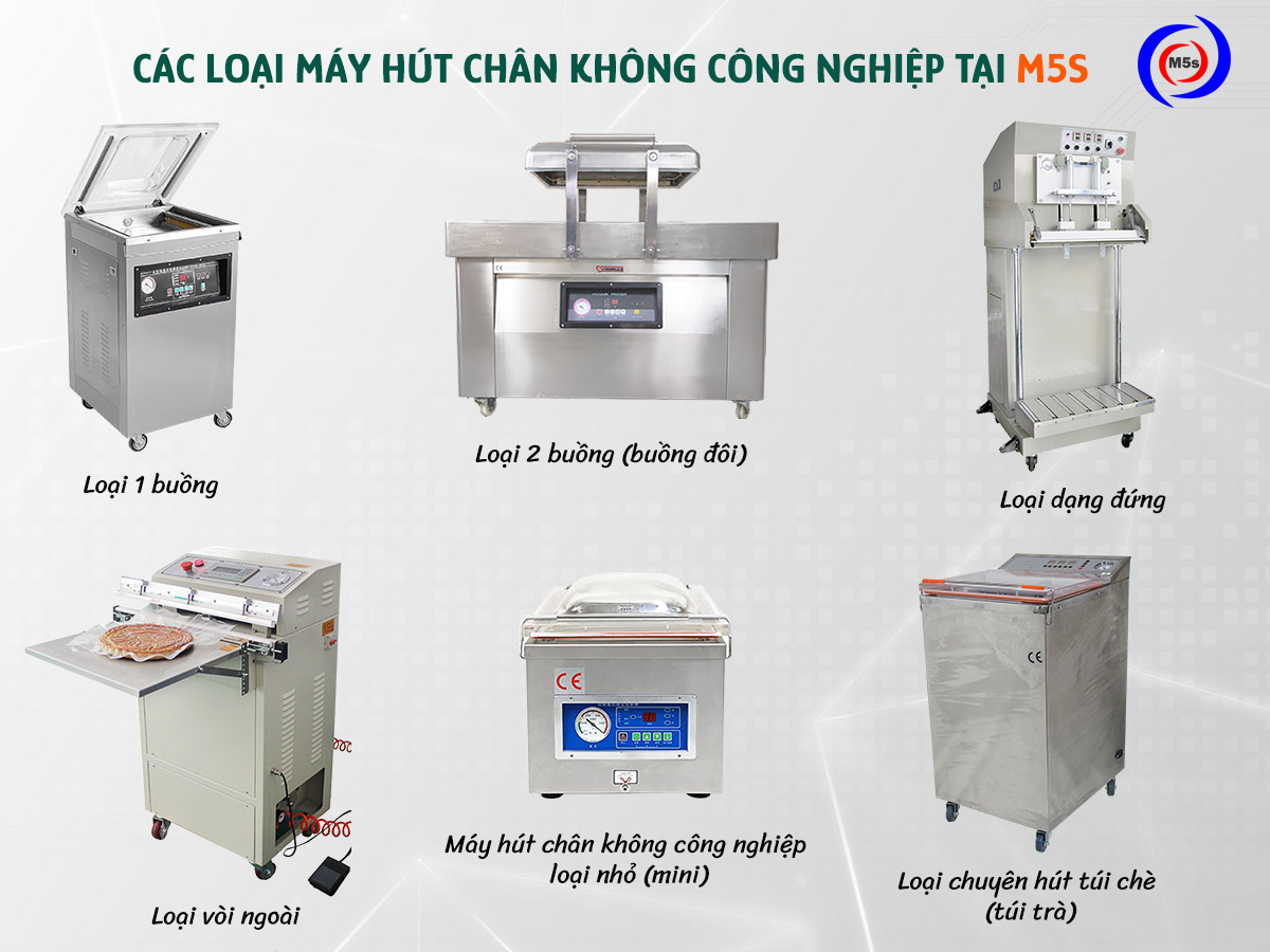Các loại máy hút chân không công nghiệp tại M5s Các loại máy hút chân không công nghiệp tại M5s