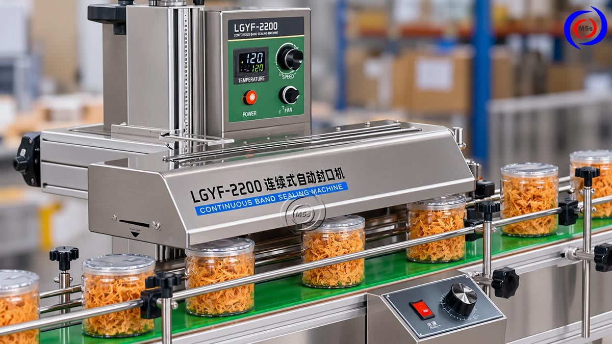 thành phẩm máy dán màng seal tự động LGYF-2200C thành phẩm máy dán màng seal tự động LGYF-2200C