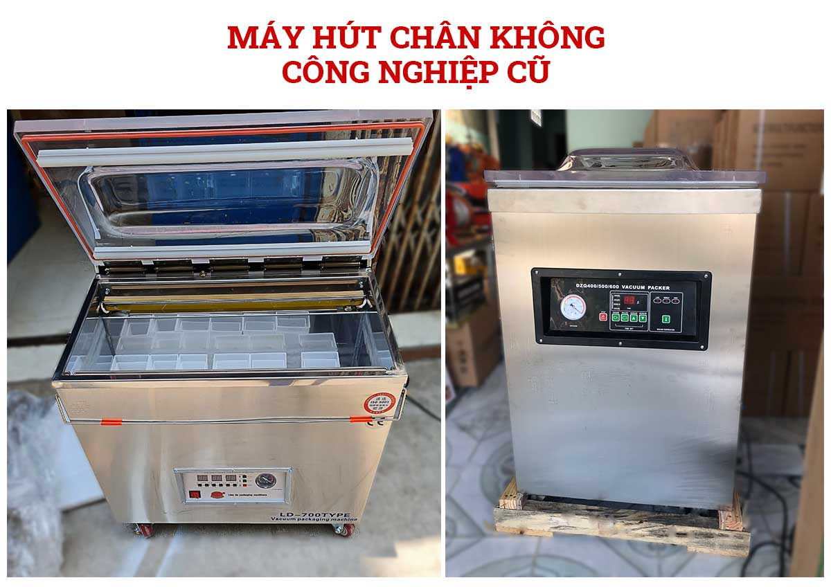 Máy hút chân không công nghiệp cũ Máy hút chân không công nghiệp cũ