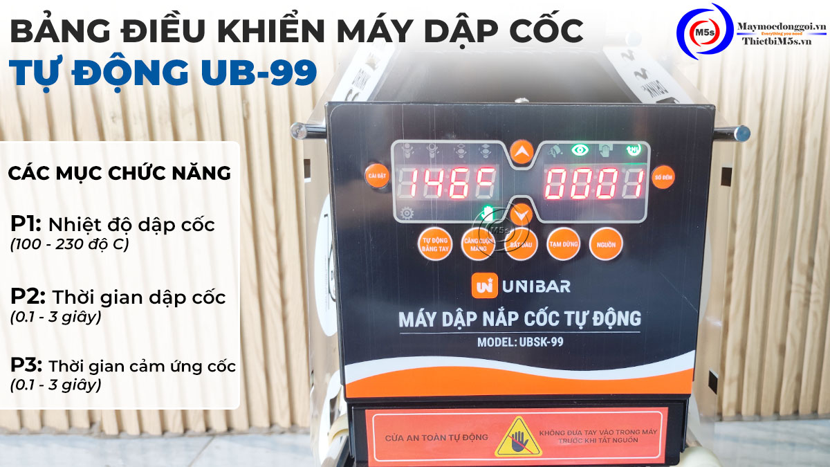 Bảng điều khiển máy dập cốc UB-99 Bảng điều khiển máy dập cốc UB-99