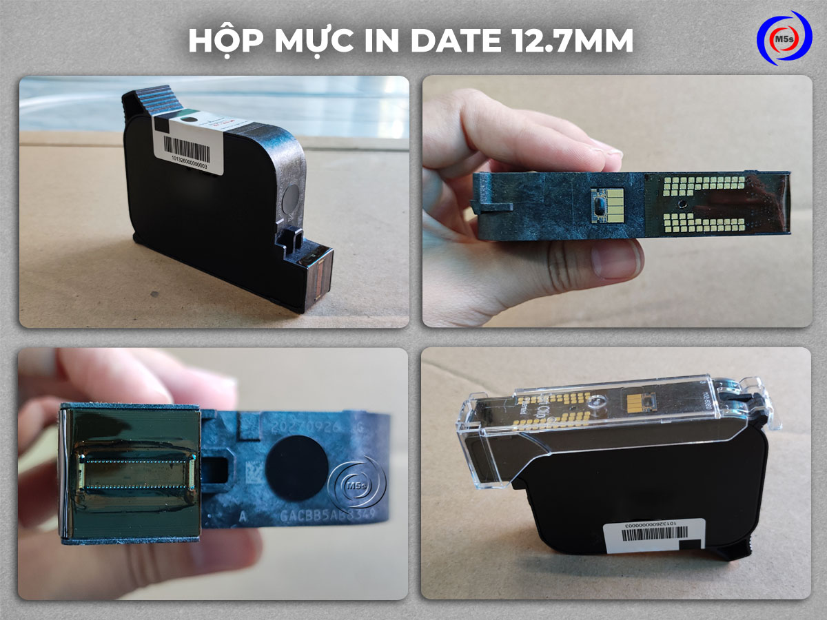 Hộp mực máy in phun date 127mm Hộp mực máy in phun date 127mm