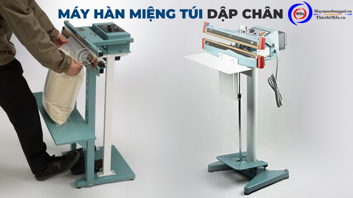 máy hàn miệng túi dập chân máy hàn miệng túi dập chân