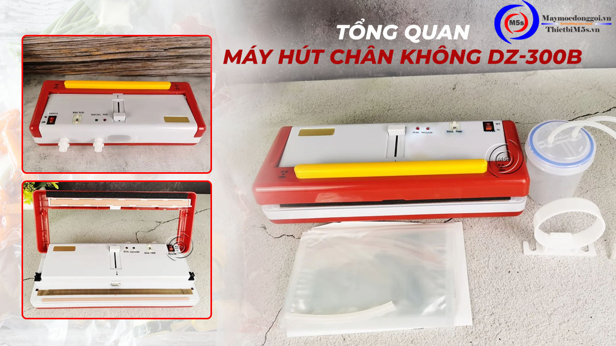 Máy hút chân không mini DZ-300B Máy hút chân không mini DZ-300B