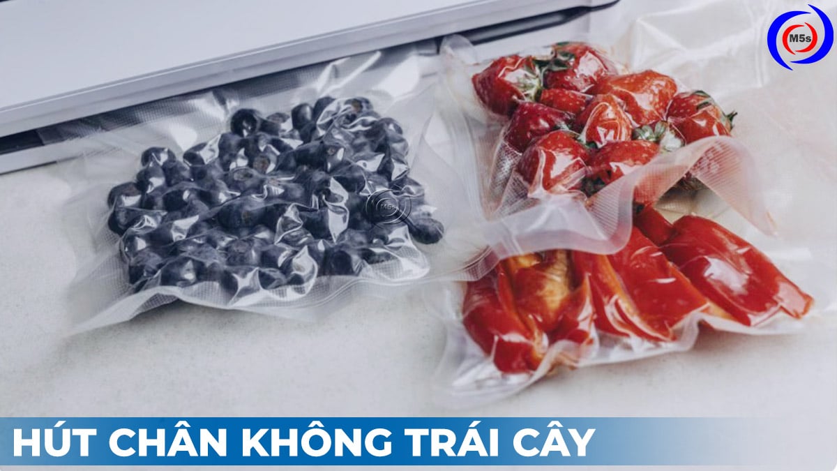 Hút chân không nho, dâu tây Hút chân không nho, dâu tây