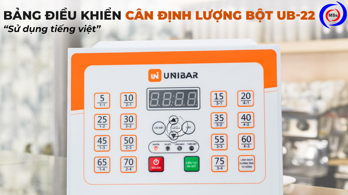bảng điều khiển cân định lượng bột Unibar UB-22 bảng điều khiển cân định lượng bột Unibar UB-22