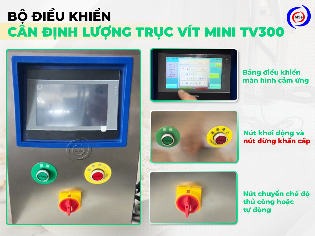 Bộ điều khiển máy định lượng trục vít TV-300 Bộ điều khiển máy định lượng trục vít TV-300