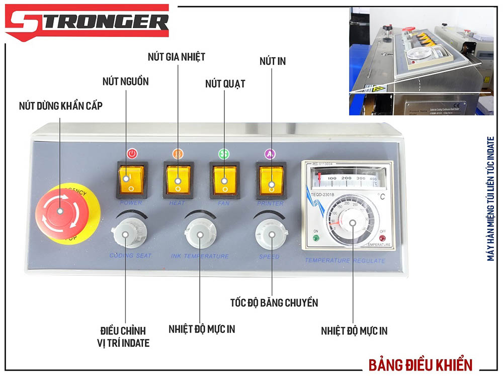 Phụ kiện máy hàn miệng túi in date FRBM-810I-TK Stronger Phụ kiện máy hàn miệng túi in date FRBM-810I-TK Stronger