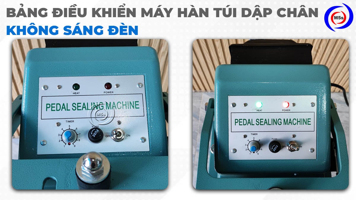 bảng điều khiển máy hàn túi dập chân không sáng đèn bảng điều khiển máy hàn túi dập chân không sáng đèn