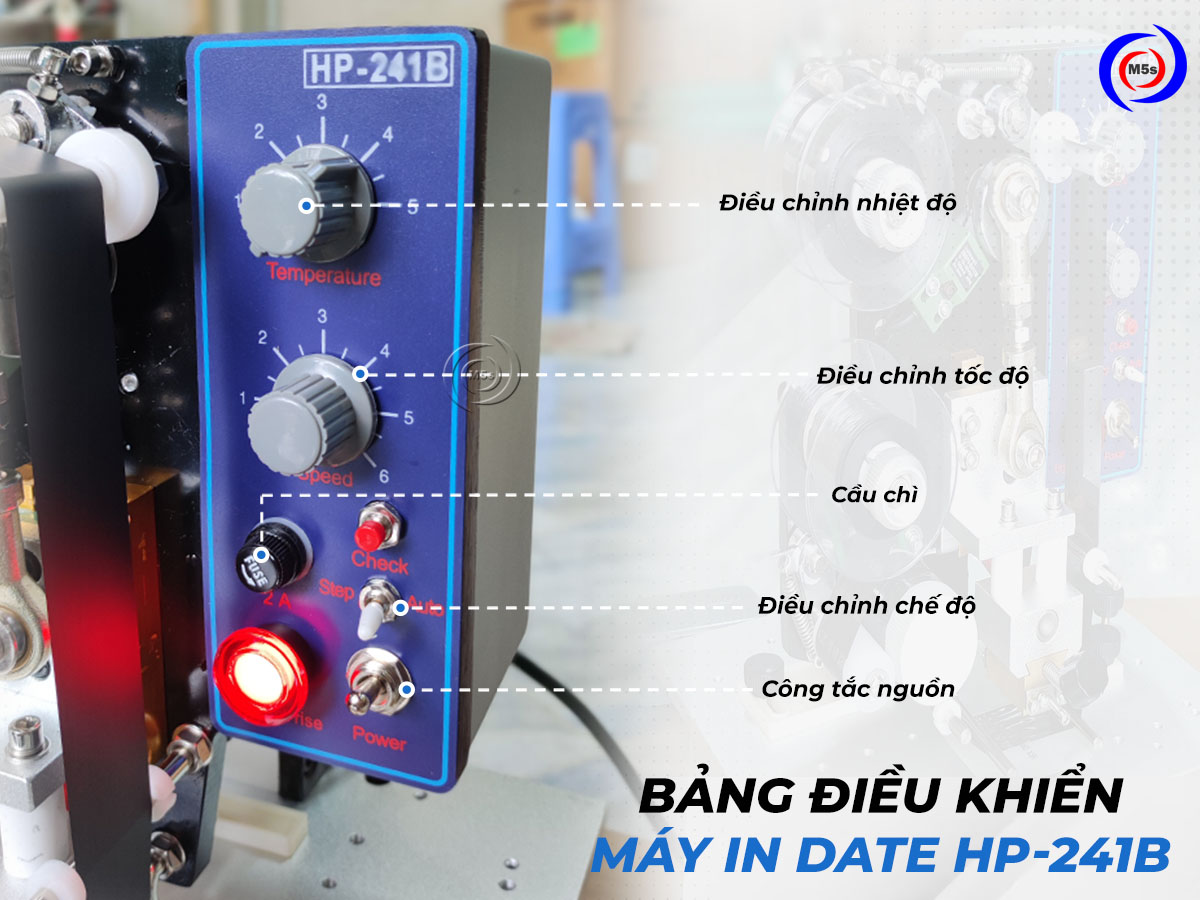 Bảng điều khiển máy in date HP-241B Bảng điều khiển máy in date HP-241B