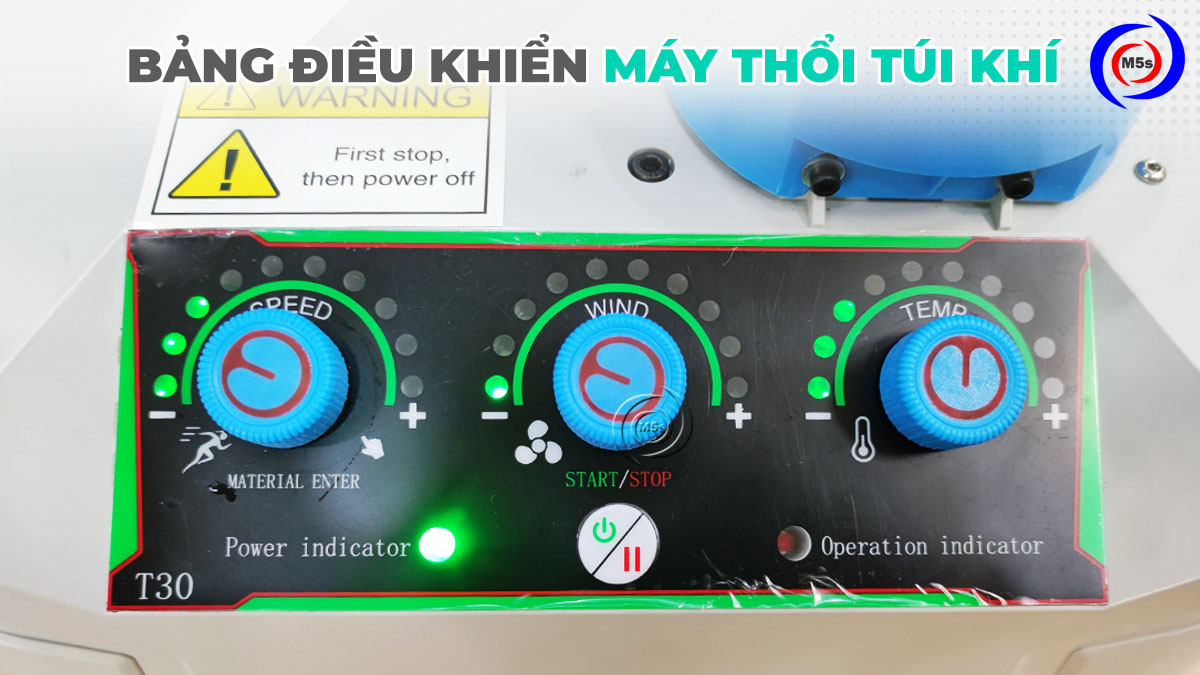 Bảng điều khiển máy thổi túi khí ST-T30 Bảng điều khiển máy thổi túi khí ST-T30