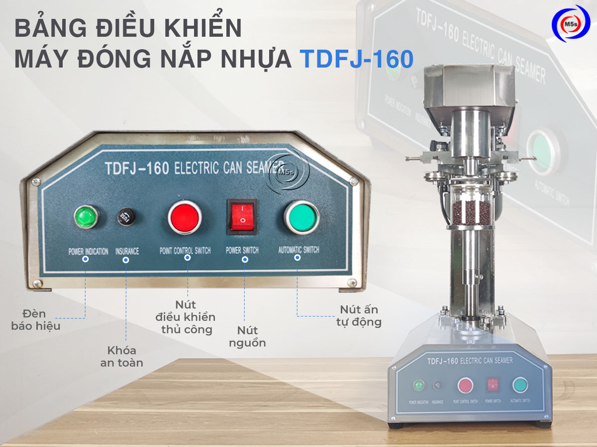 Bảng điều khiển máy đóng nắp lon TDFJ-160 Bảng điều khiển máy đóng nắp lon TDFJ-160