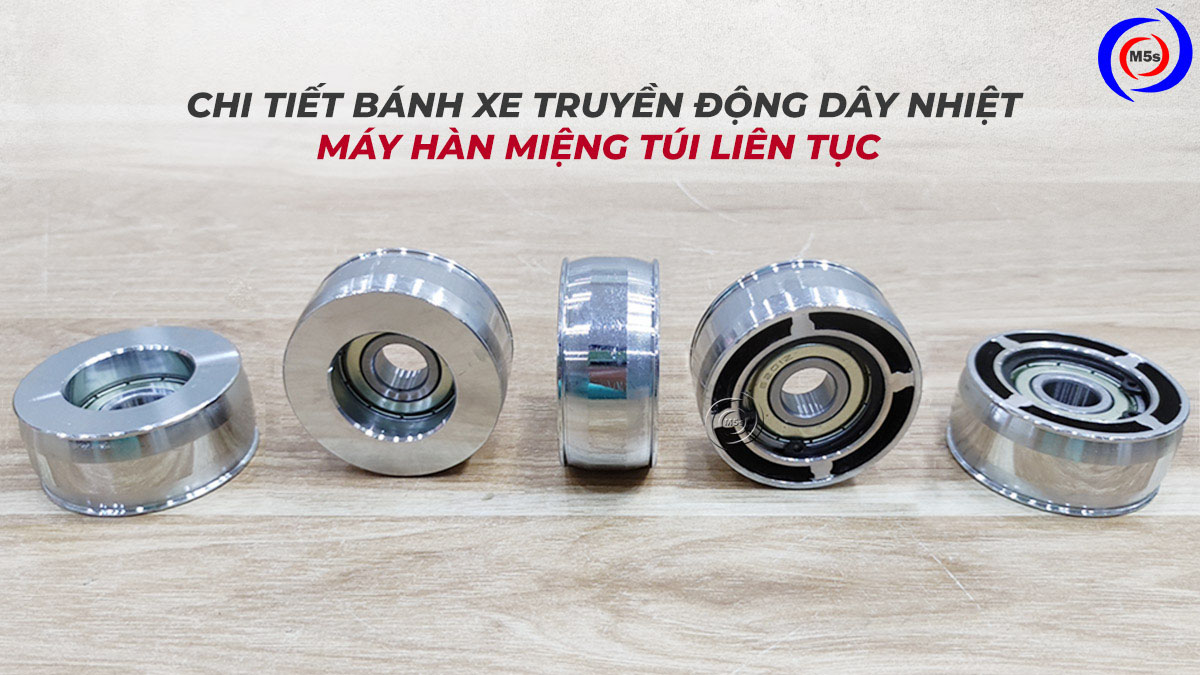 Bánh xe truyền động dây nhiệt của máy hàn miệng túi Bánh xe truyền động dây nhiệt của máy hàn miệng túi