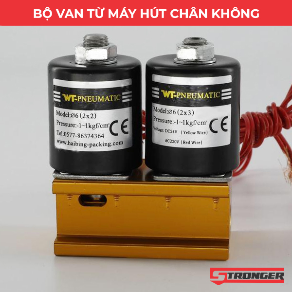 Bộ van từ máy hút chân không công nghiệp Bộ van từ máy hút chân không công nghiệp