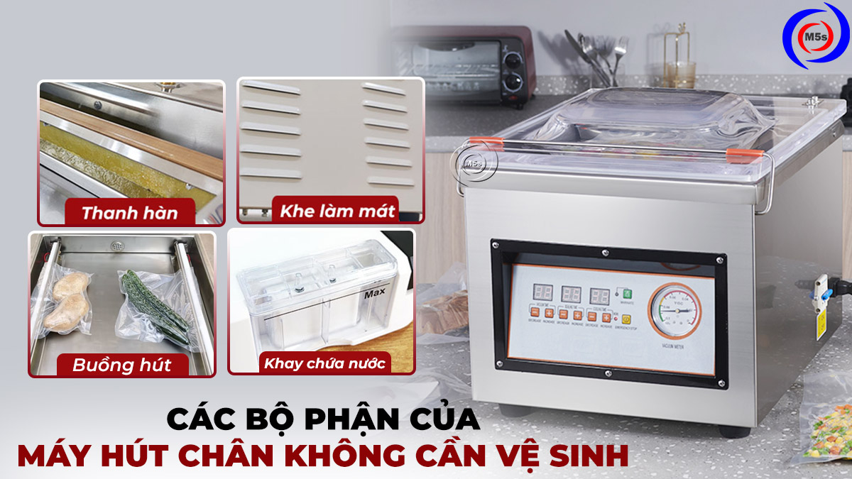 các bộ phận của máy hút chân không cần vệ sinh các bộ phận của máy hút chân không cần vệ sinh