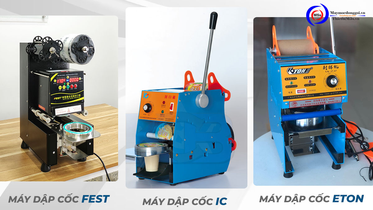 Thương hiệu máy dập cốc nổi tiếng Thương hiệu máy dập cốc nổi tiếng