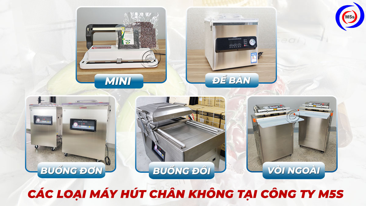 Các loại máy hút chân không tại M5s Các loại máy hút chân không tại M5s