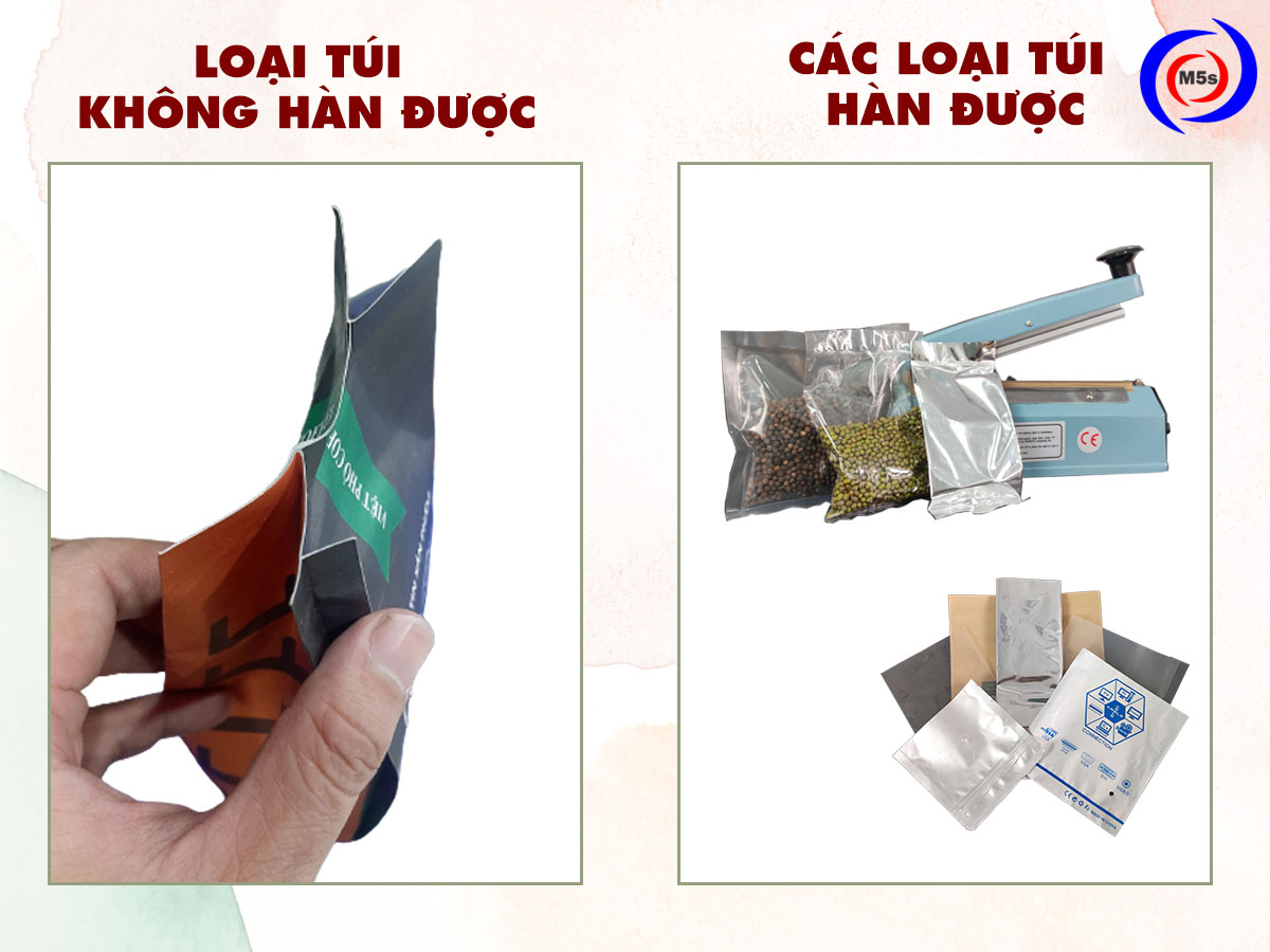 Loại túi máy hàn túi không hàn được Loại túi máy hàn túi không hàn được