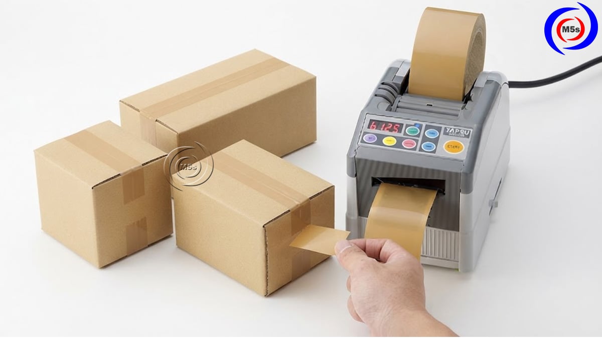 các thùng hàng được dán băng keo đều đẹp các thùng hàng được dán băng keo đều đẹp