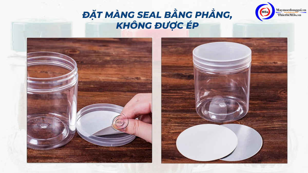 Cách dán màng seal không bị nhăn Cách dán màng seal không bị nhăn