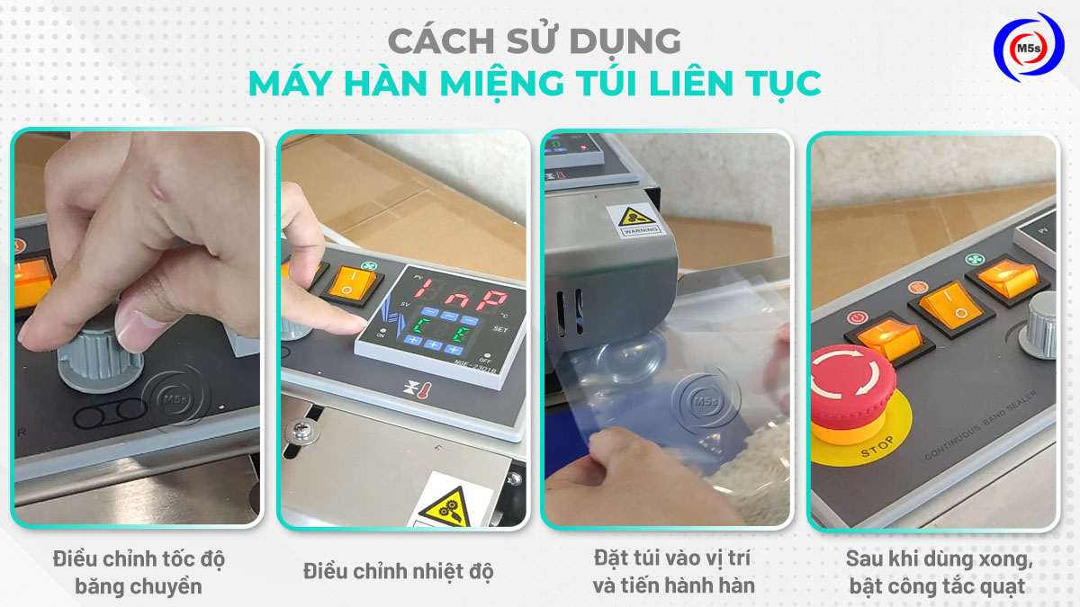 hướng dẫn sử dụng máy hàn miệng túi liên tục hướng dẫn sử dụng máy hàn miệng túi liên tục