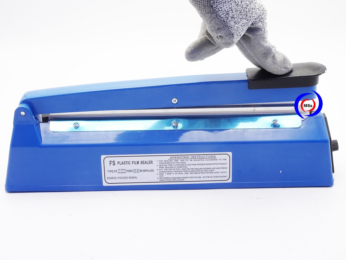 Máy hàn miệng túi mini dập tay cách sử dụng máy hàn miệng túi mini