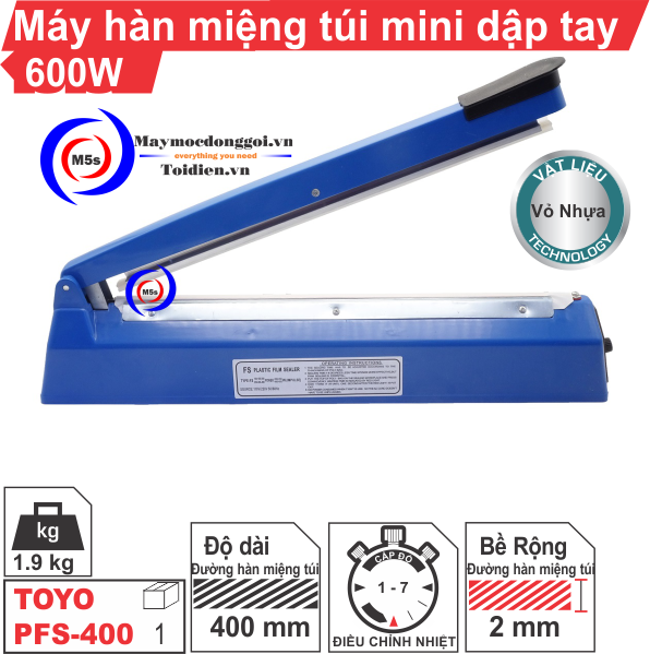máy hàn miệng túi mini pfs-400 vỏ nhựa máy hàn miệng túi mini pfs-400 vỏ nhựa