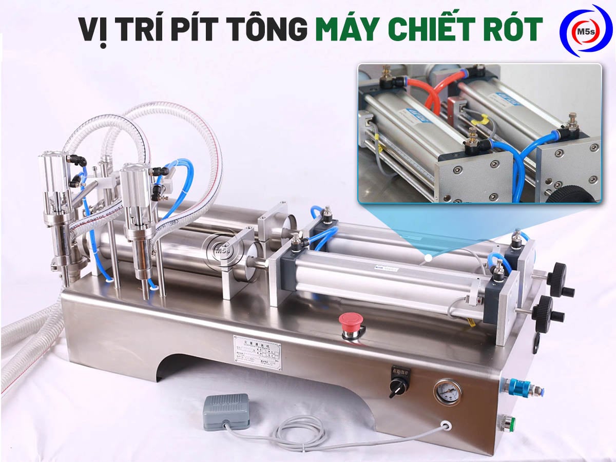 vị trí pit tông của máy chiết rót vị trí pit tông của máy chiết rót