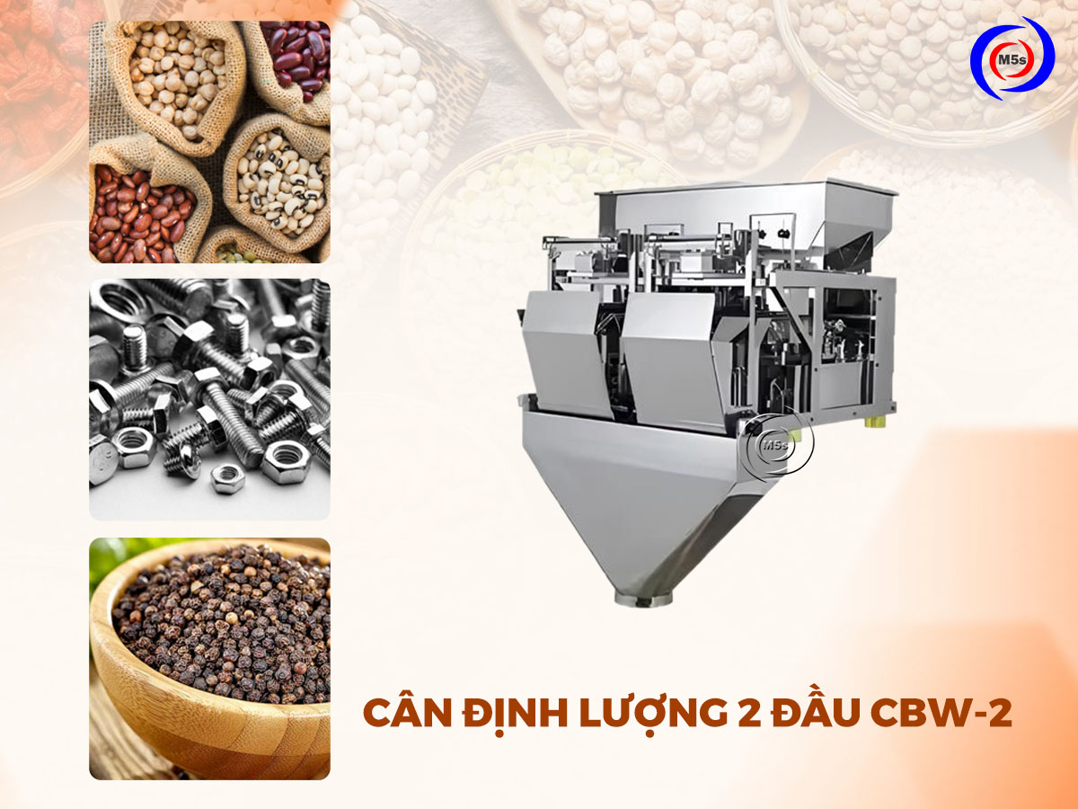 Máy cân định lượng 2 đầu CBW-2 Máy cân định lượng 2 đầu CBW-2