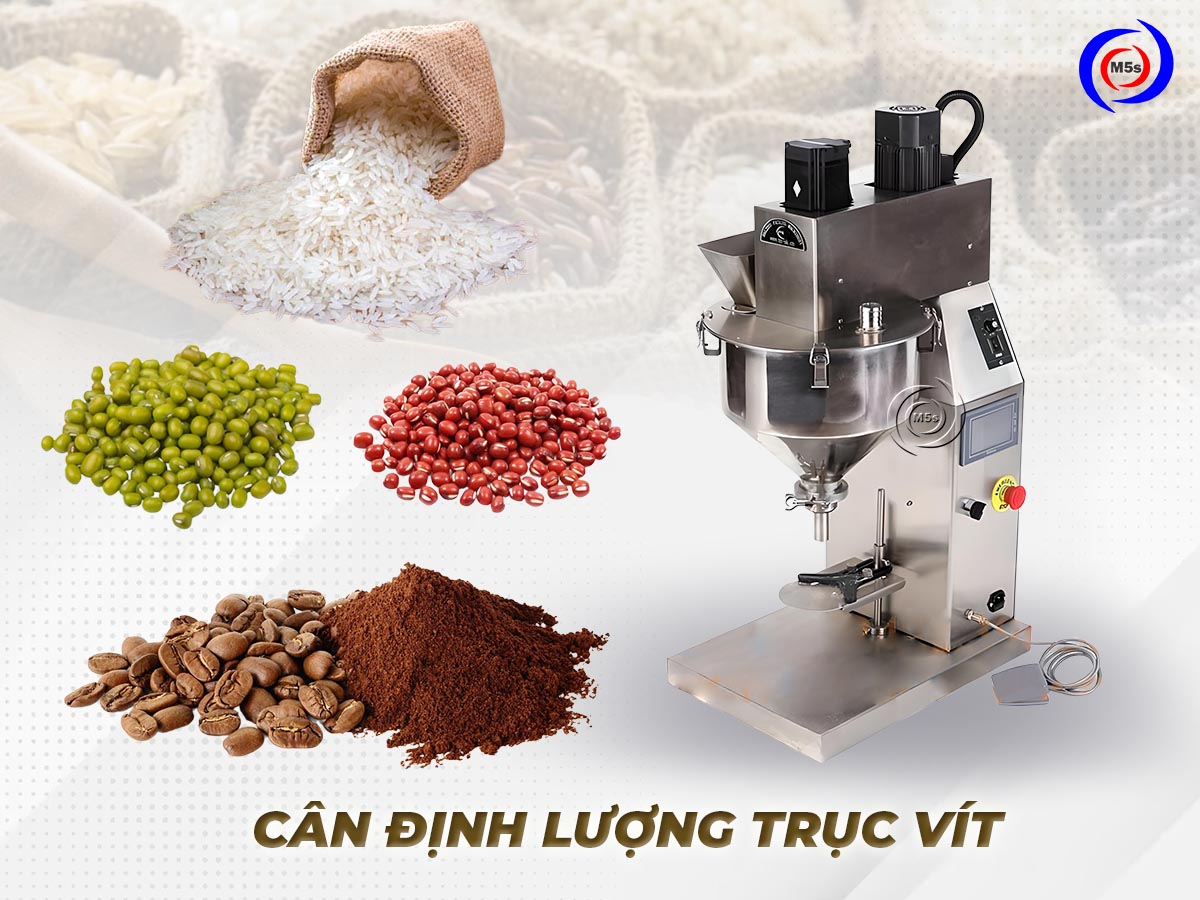 Cân định lượng trục vít Cân định lượng trục vít
