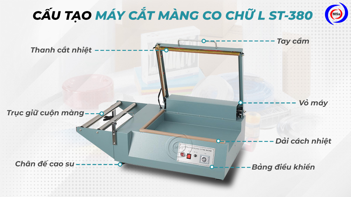 Cấu tạo máy cắt co bằng tay ST-380 Cấu tạo máy cắt co bằng tay ST-380